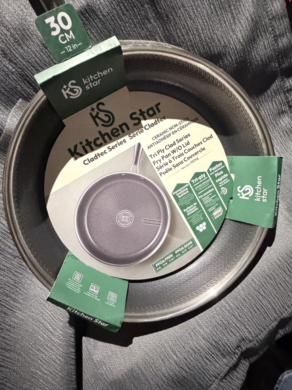 Kitchen Star Cladtec Series Fry Pan - 30 CM - photo 4