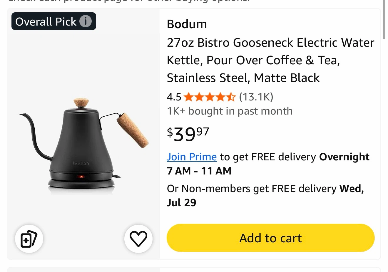 ULALOV Electric Gooseneck Kettle - photo 4