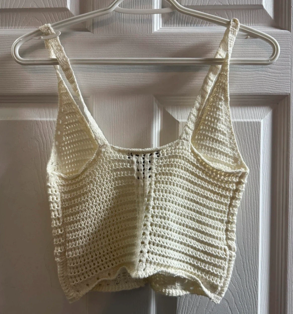 Forever 21 Cream Crochet Tank Top - photo 2