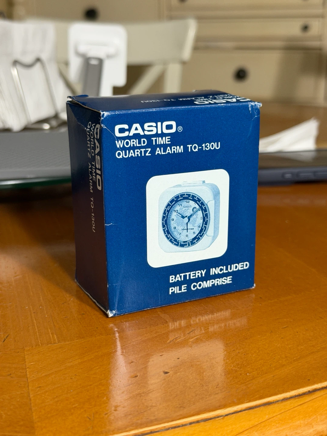 Casio World Time Quartz Alarm Clock TQ-130U - photo 2