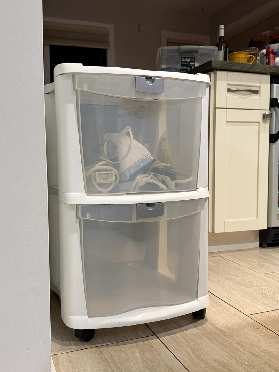 Plastic Storage Drawer Unit