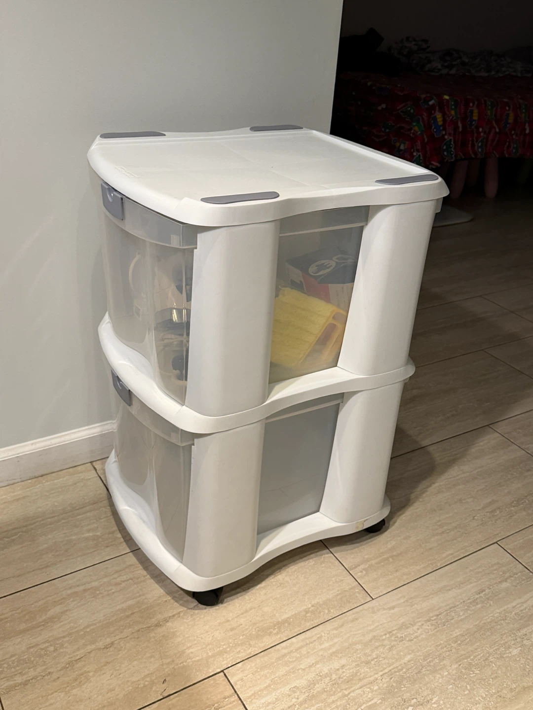 Plastic Storage Drawer Unit - photo 2