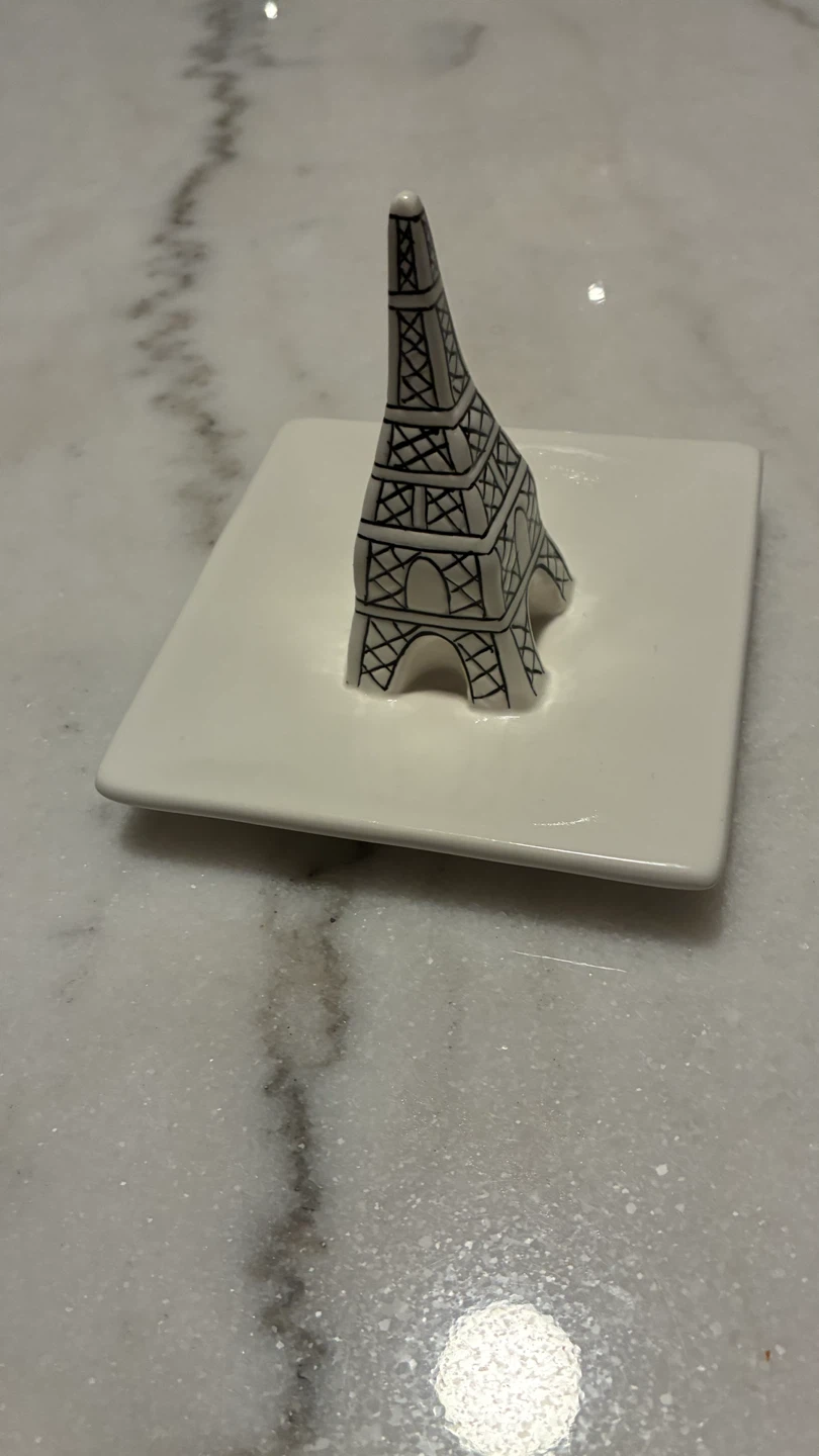 Eiffel Tower Ring Holder Dish