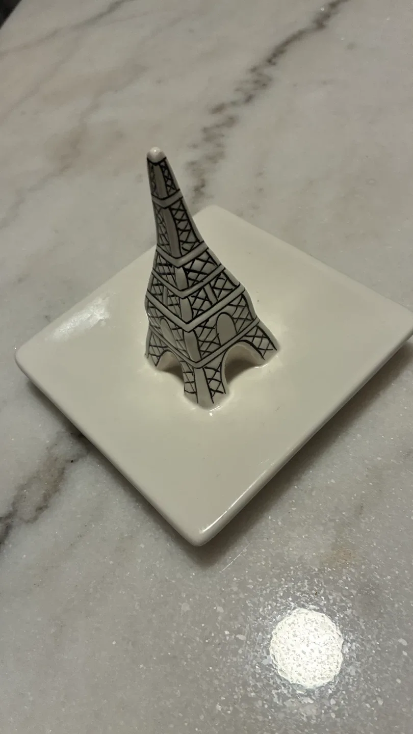 Eiffel Tower Ring Holder Dish - photo 2