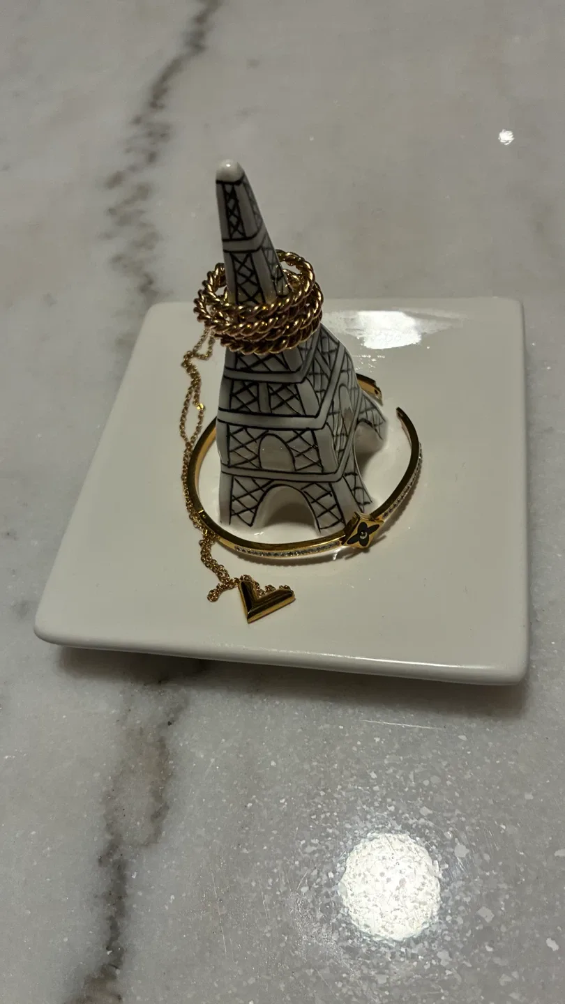 Eiffel Tower Ring Holder Dish - photo 3