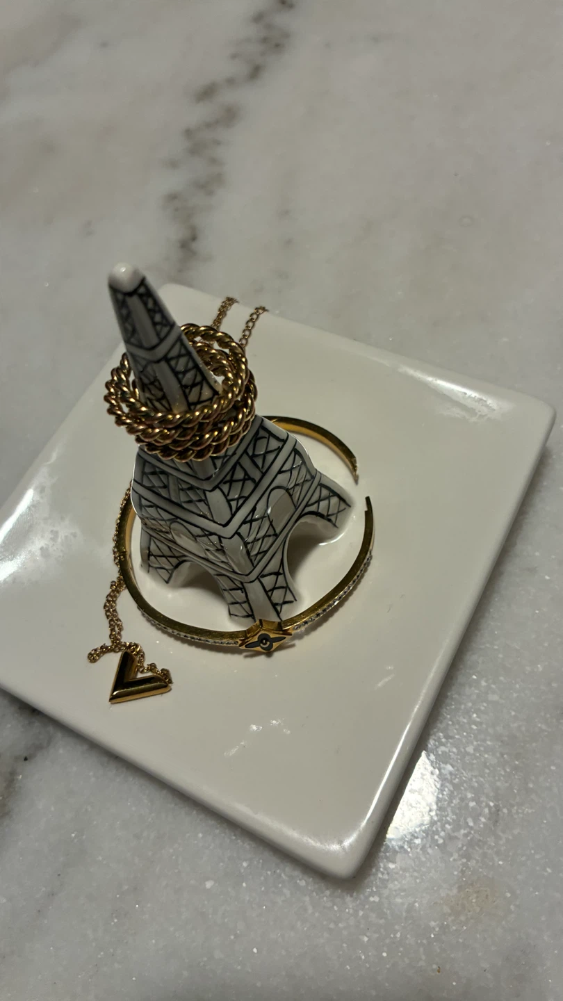 Eiffel Tower Ring Holder Dish - photo 4