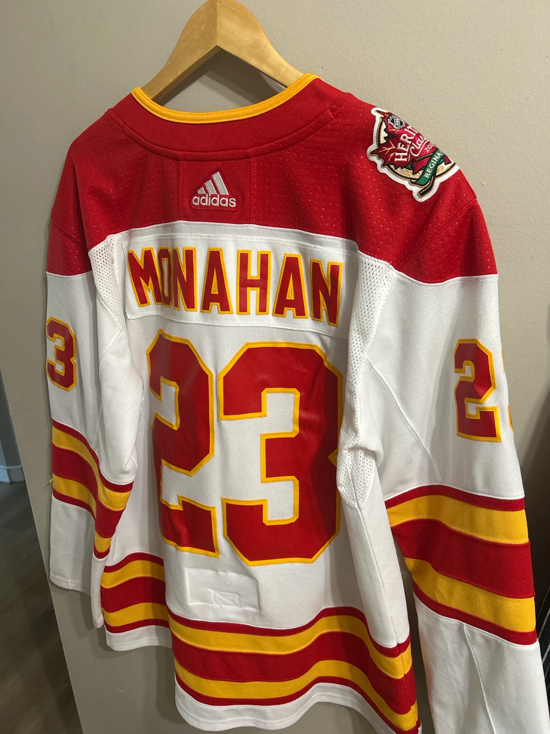 Calgary Flames Monahan 2019 Heritage Classic Jersey