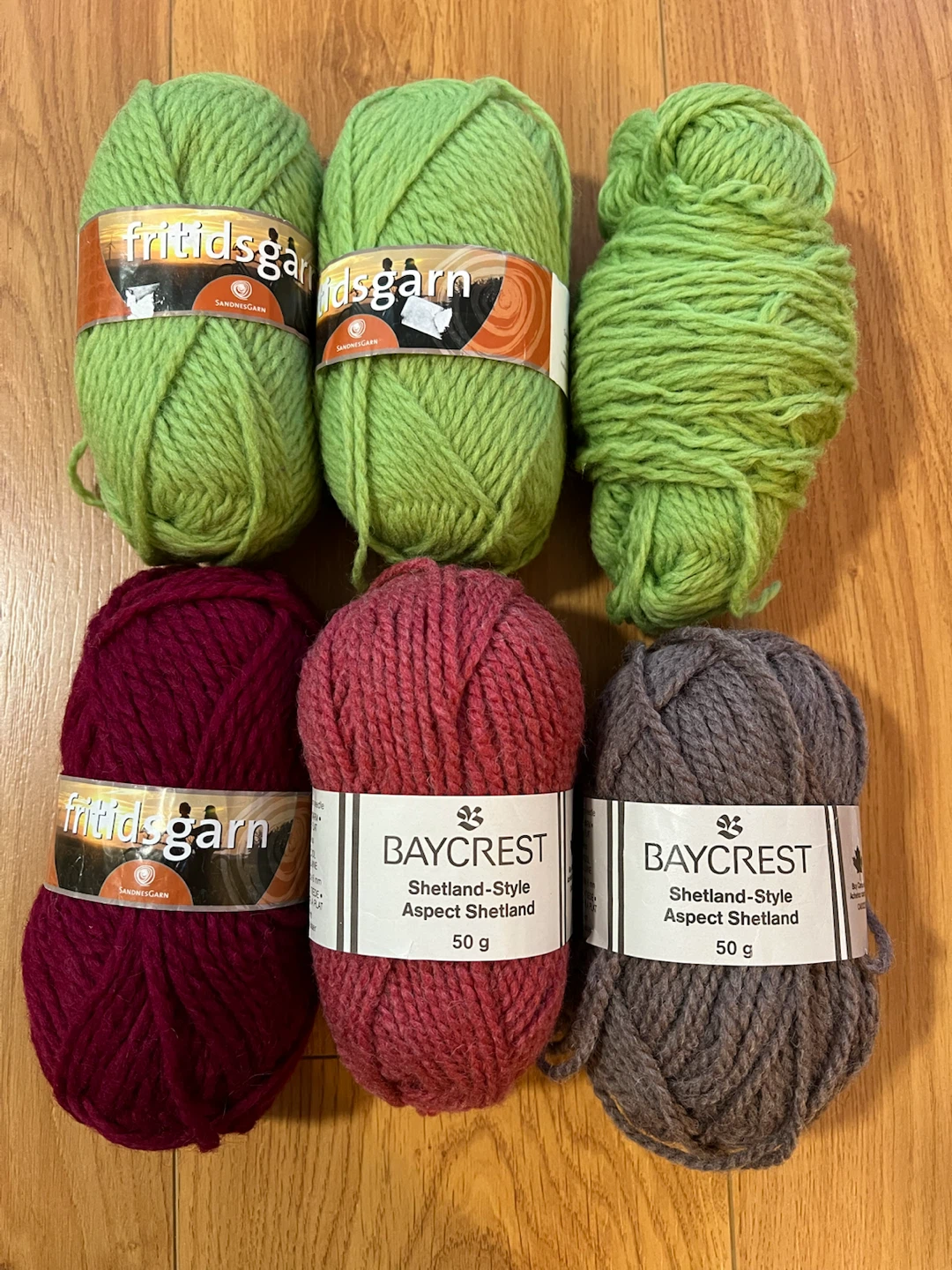 Chunky Weight Wool Yarn Bundle