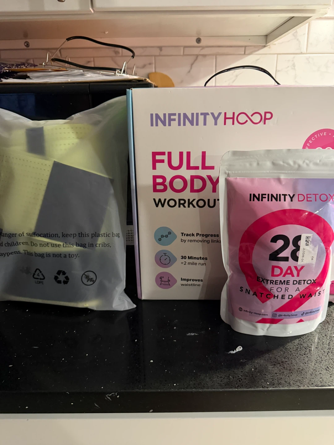 Infinity Hoop Full Body Workout Smart Hula Hoop