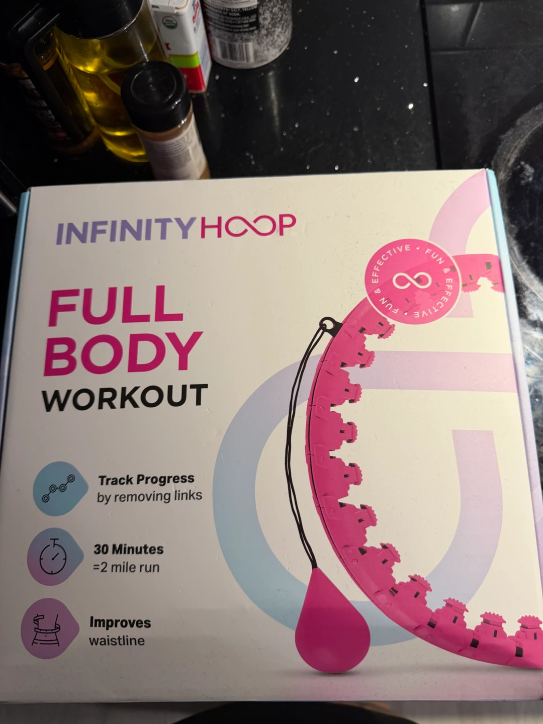 Infinity Hoop Full Body Workout Smart Hula Hoop - photo 2