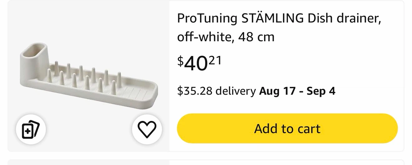 IKEA STÄMLING Dish Drainer - photo 5