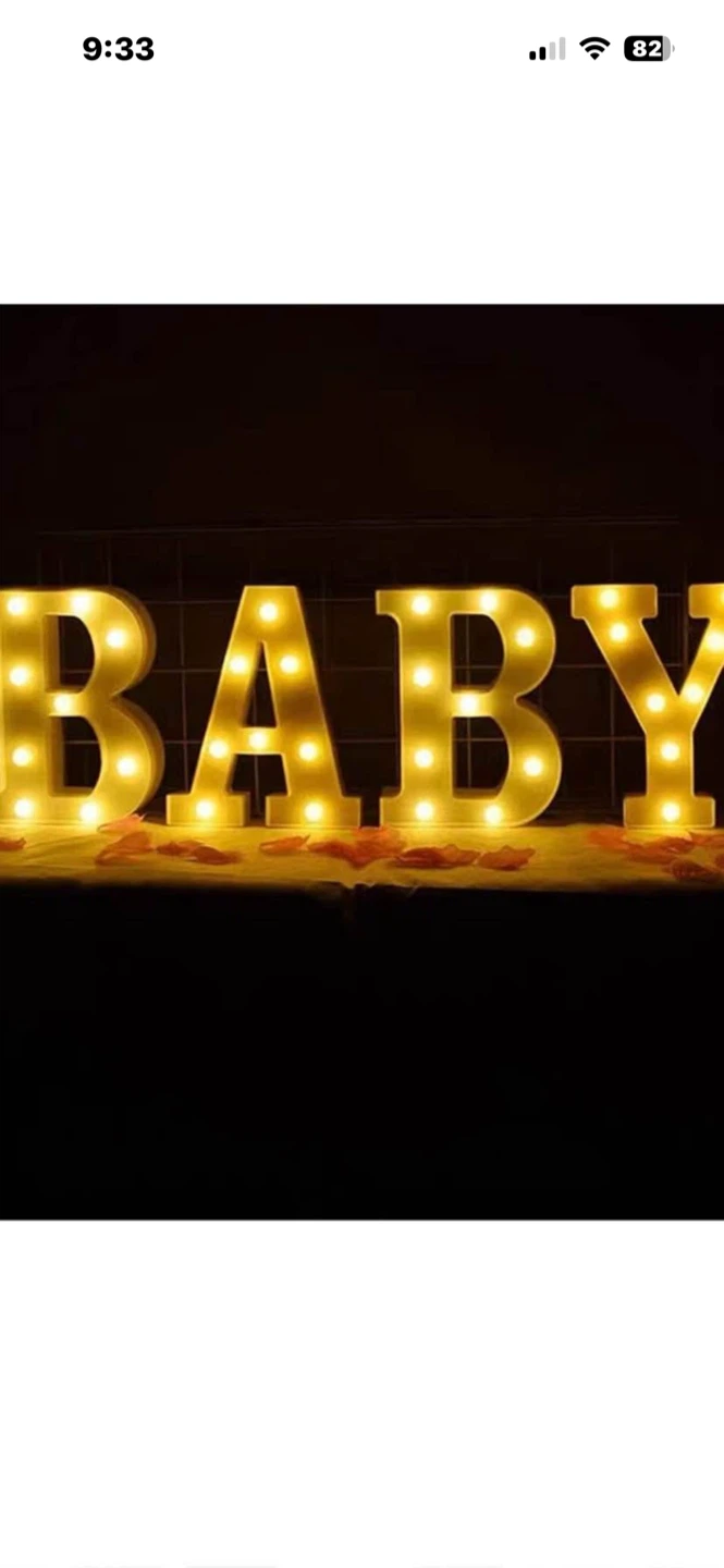 Letter Light Set - BABY - photo 2