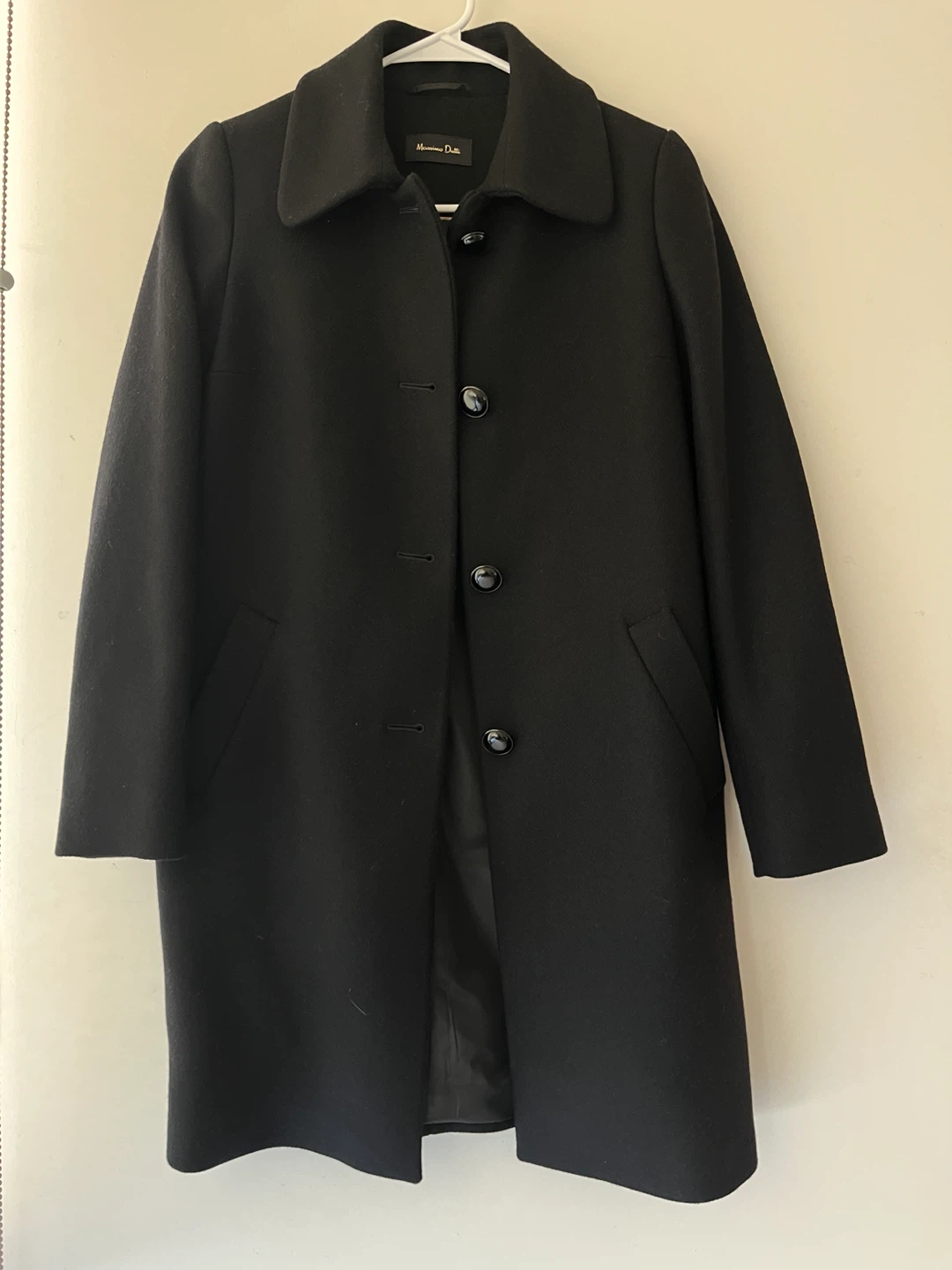 Massimo Dutti Wool Coat in Size S