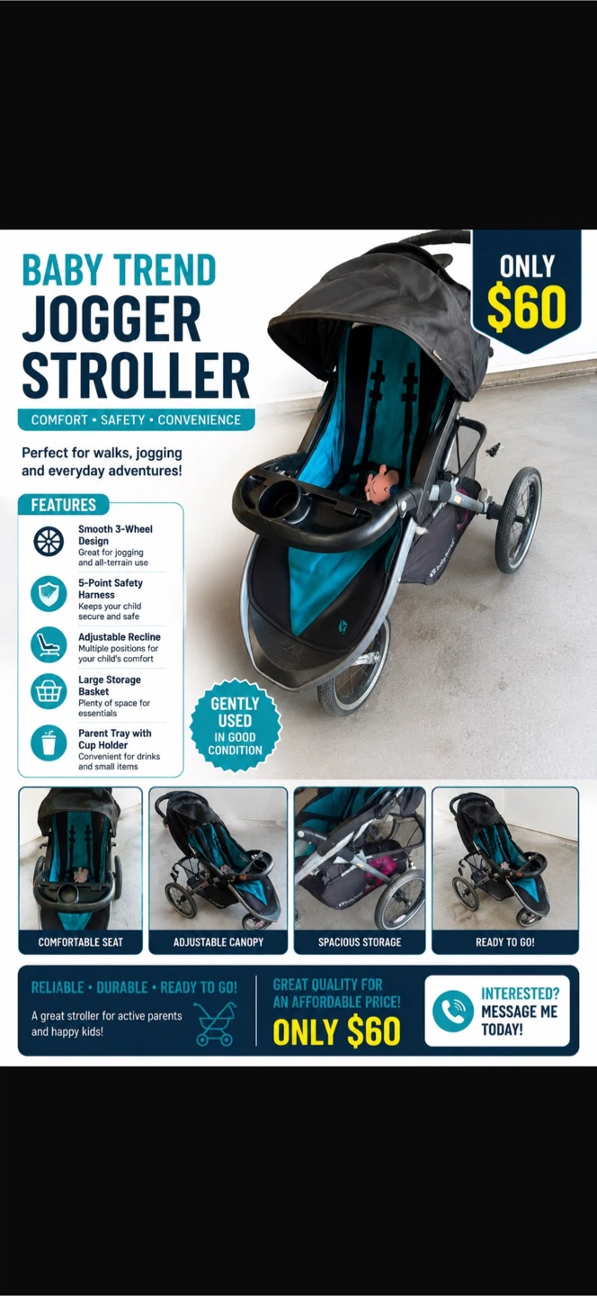 Baby Trend Jogger Stroller