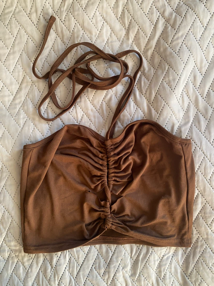 Brown top - S