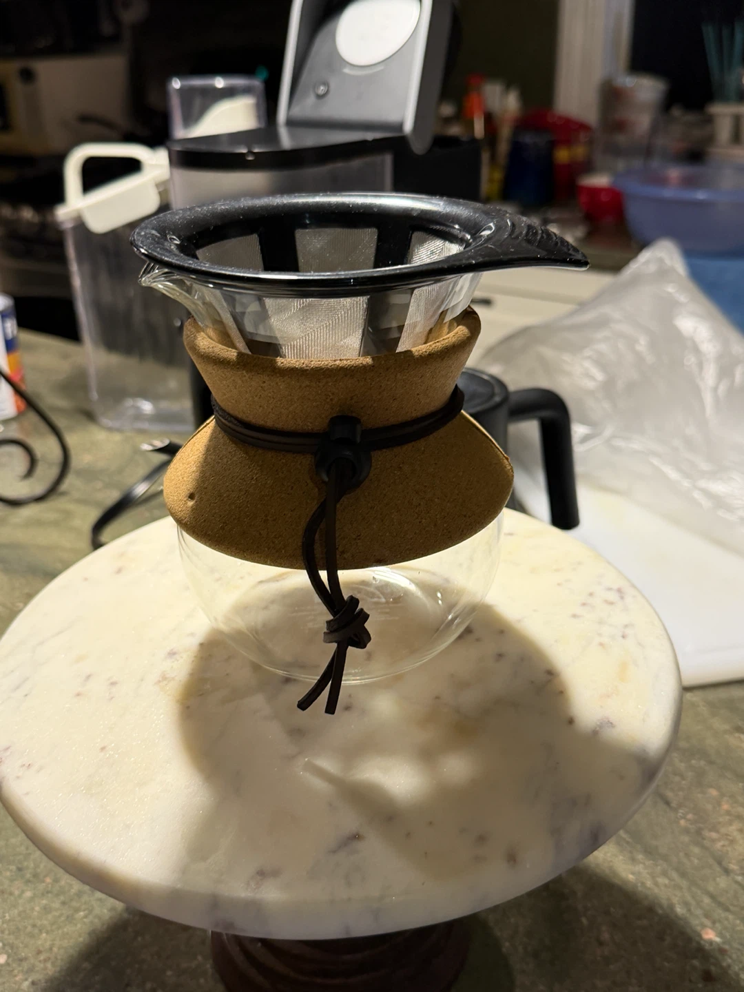 Bodum Pour-Over Coffee Maker with Cork Band - photo 2