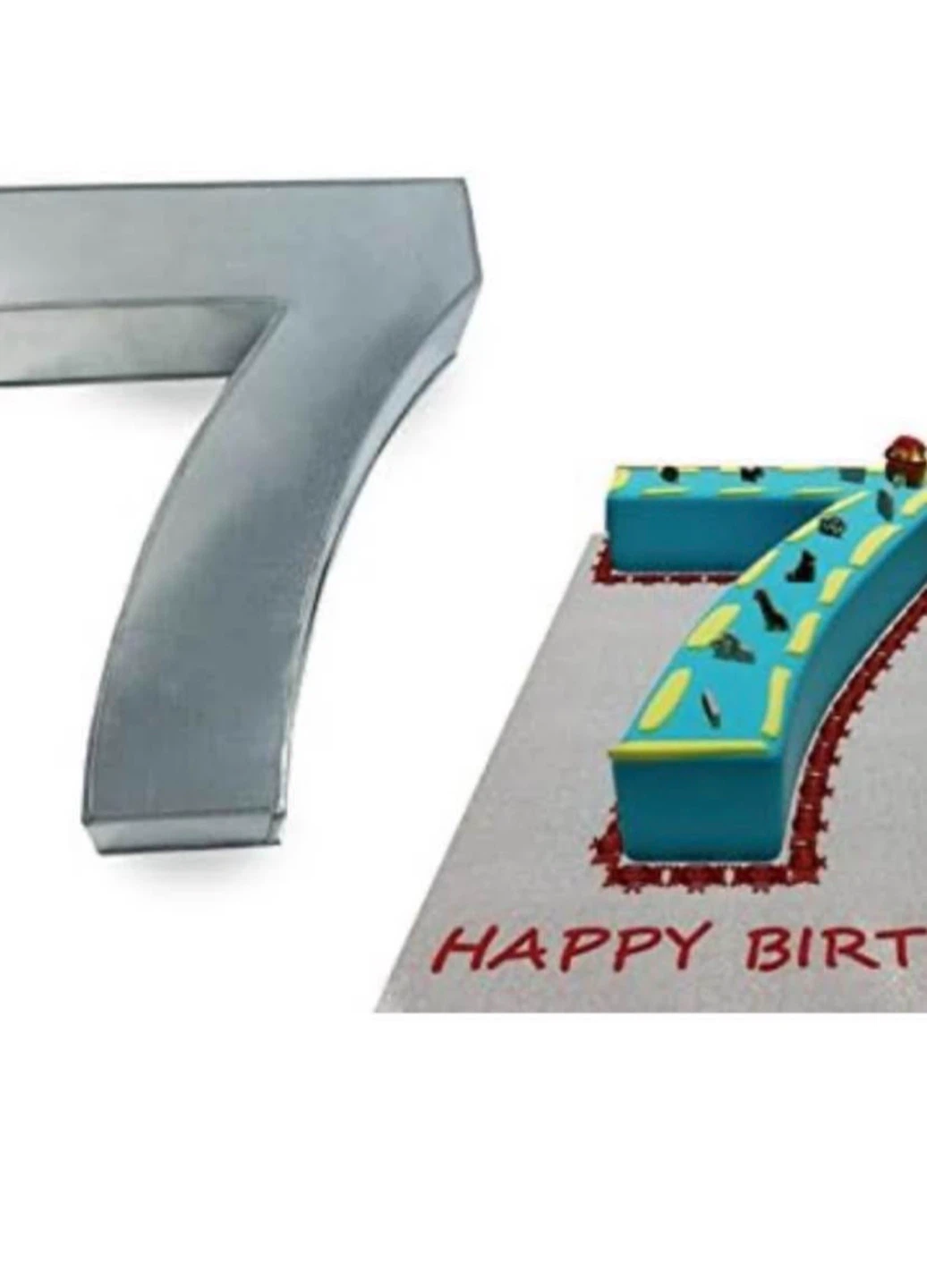 Number 7 Cake Pan