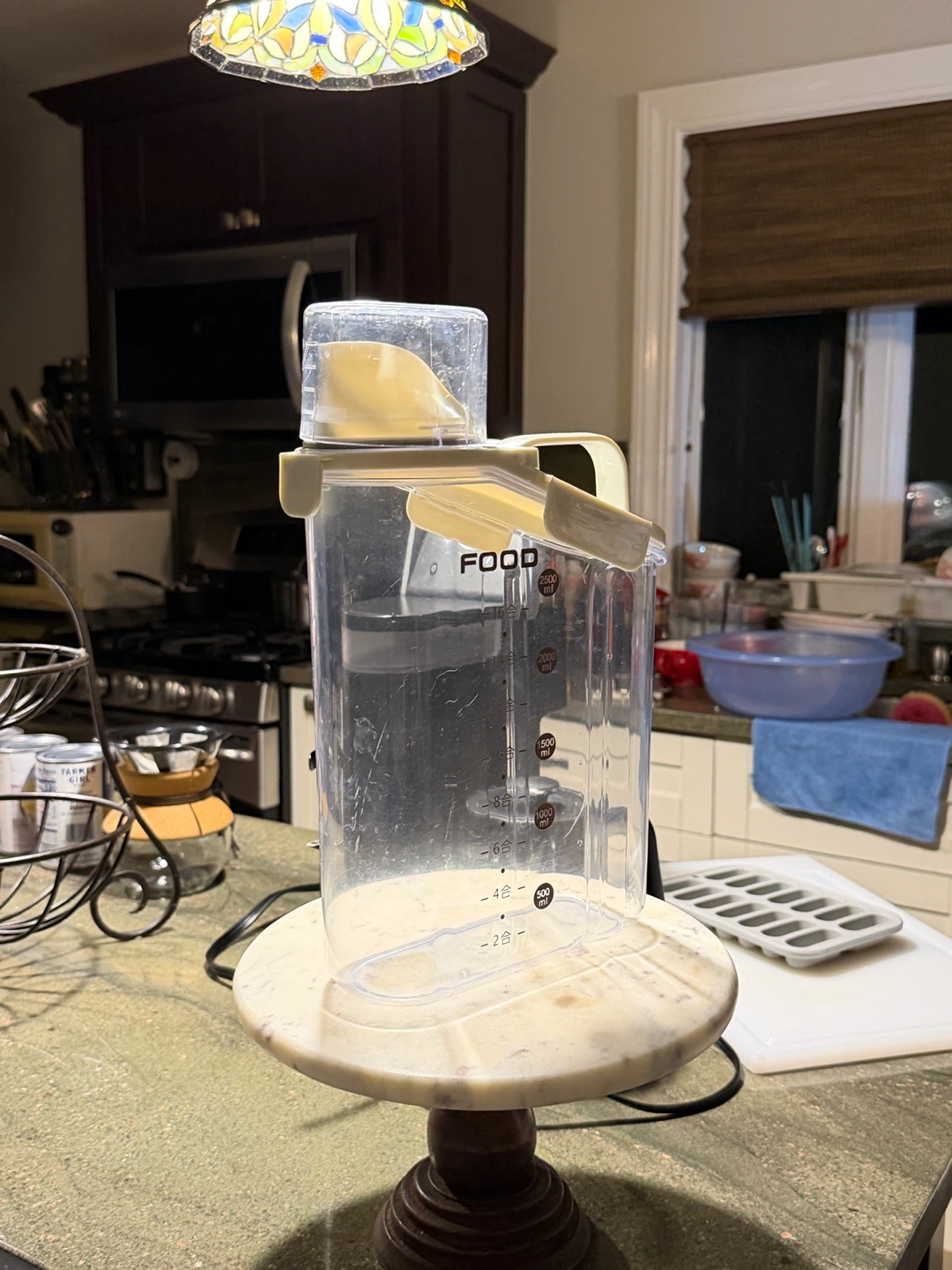 Food Storage Container with Measuring Cup - photo 2