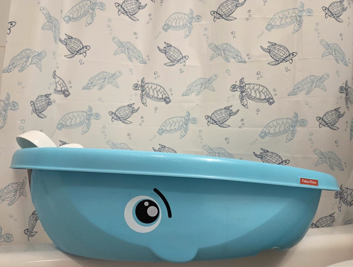 Fisher-Price Whale Baby Bathtub - photo 3