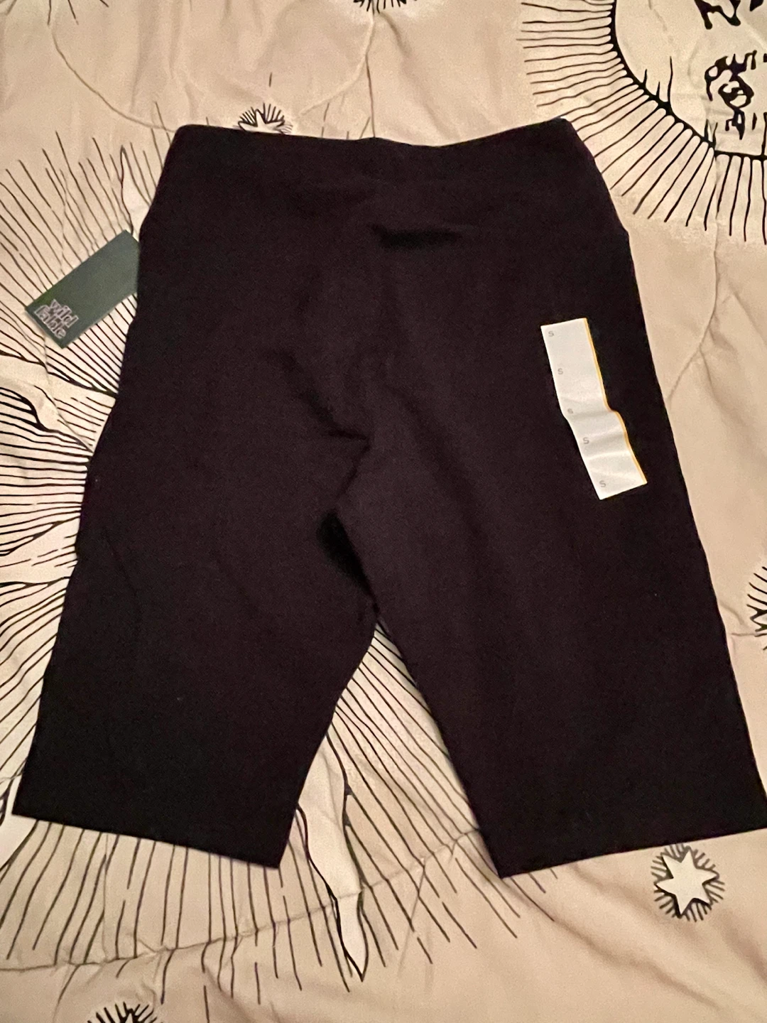 NEW Wild Fable Women's Black Bike Shorts size S - photo 2