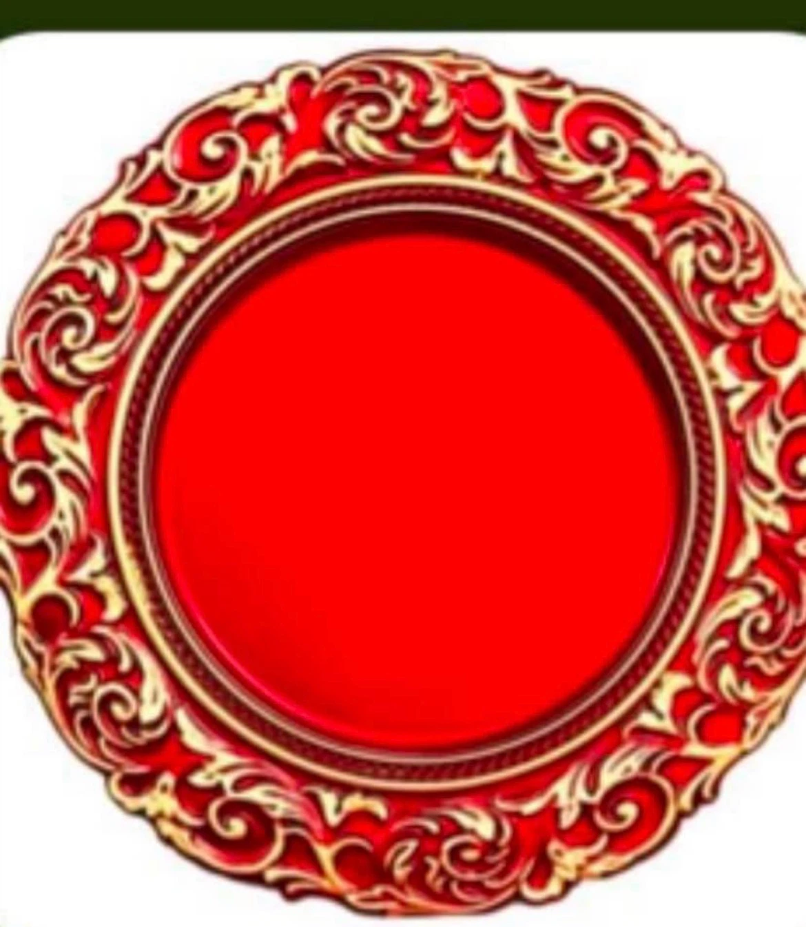 Decorative Charger Plate Set