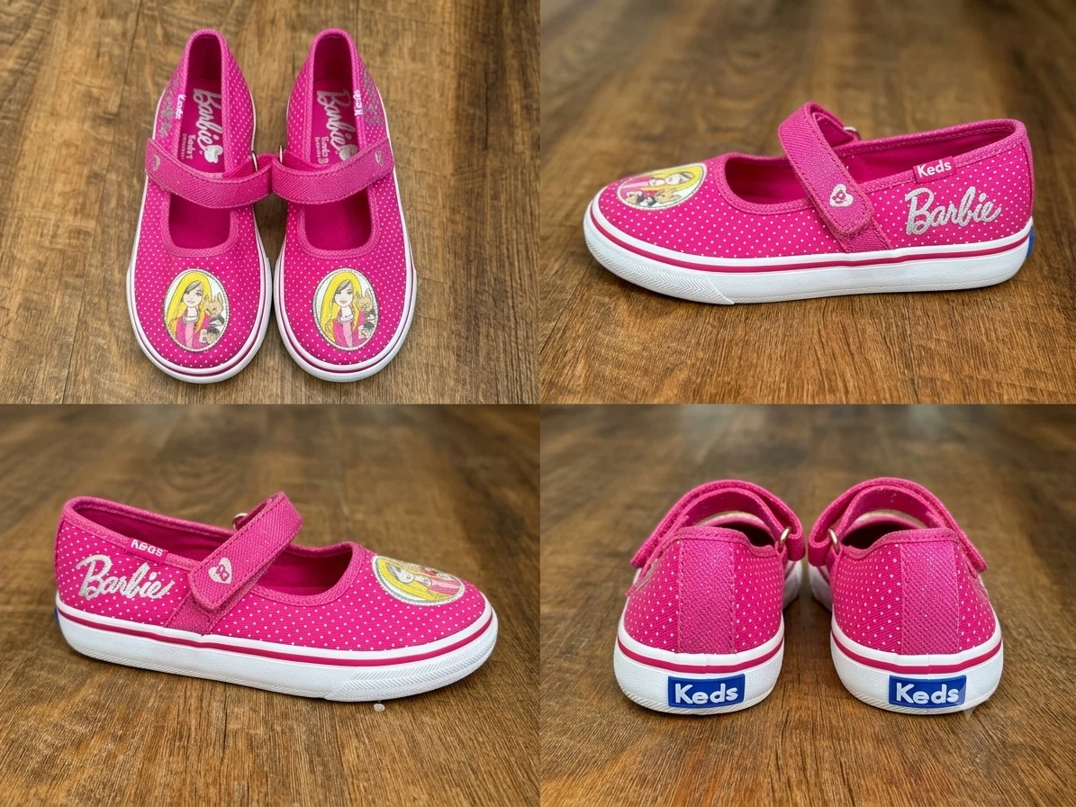 ADIDAS & Keds Barbie toddler shoes - photo 2