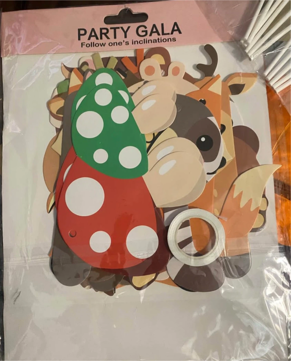 Party Gala Woodland Animal Birthday Decor Set - photo 4
