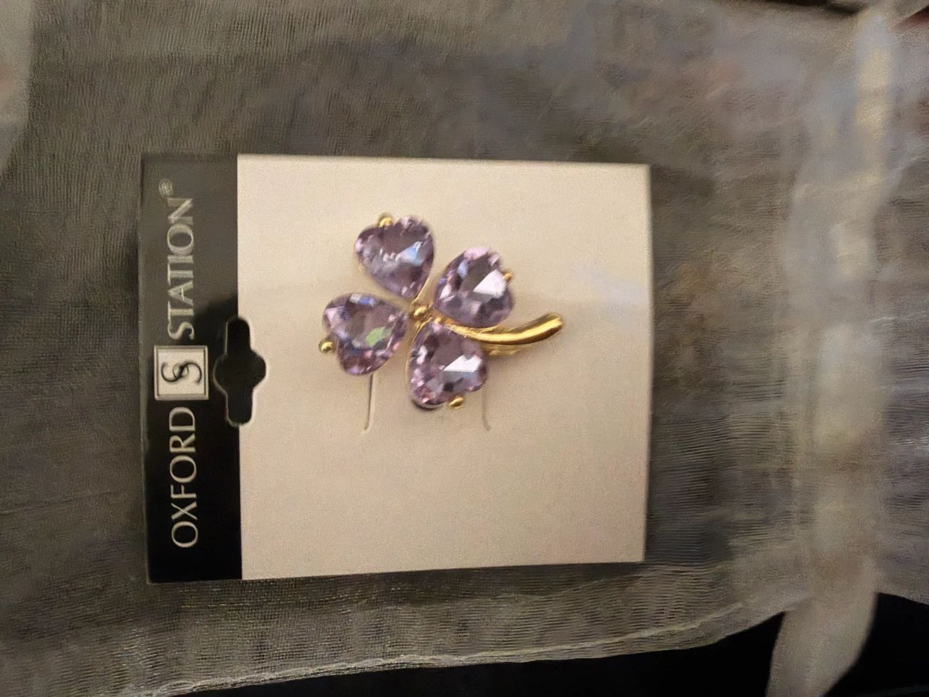 Clover Brooch