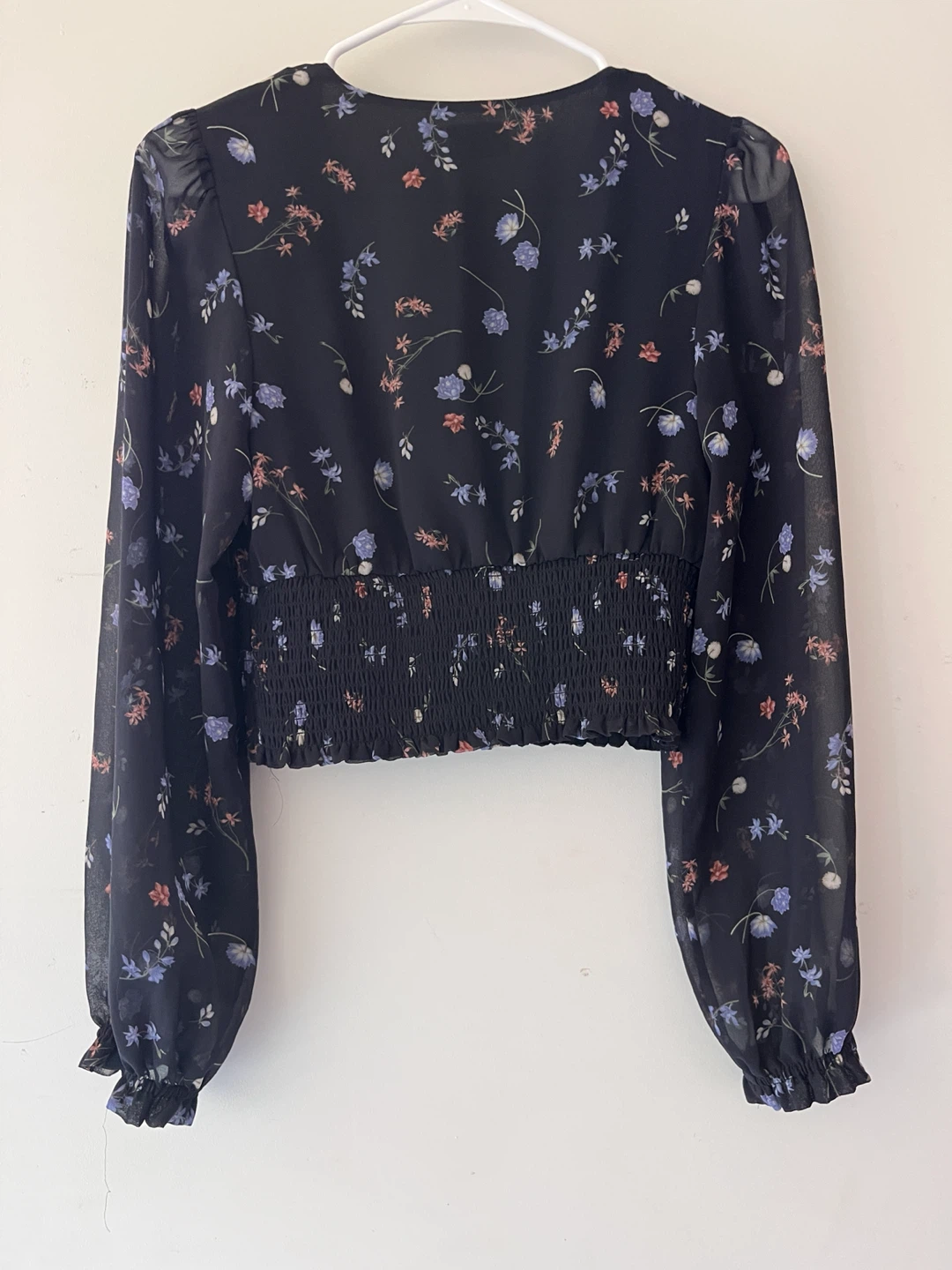 Aritzia Wilfred Floral Long Sleeve Blouse - photo 2