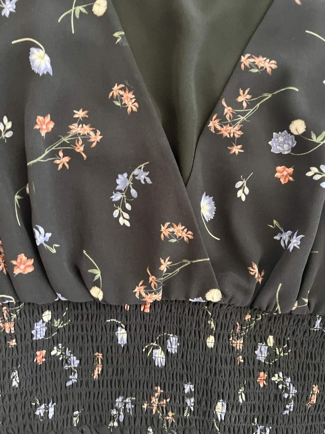 Aritzia Wilfred Floral Long Sleeve Blouse - photo 3