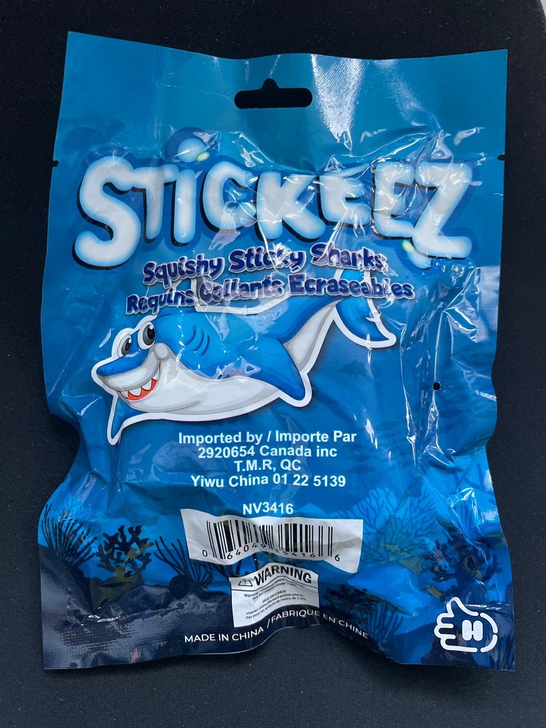 Stickeez Squishy Sticky Sharks Toy - photo 2
