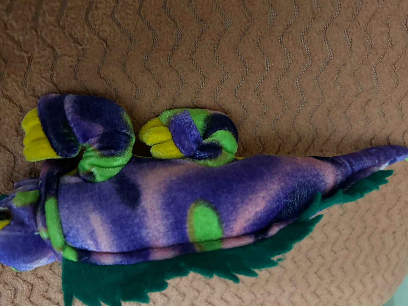 Purple plush Iguana - photo 2