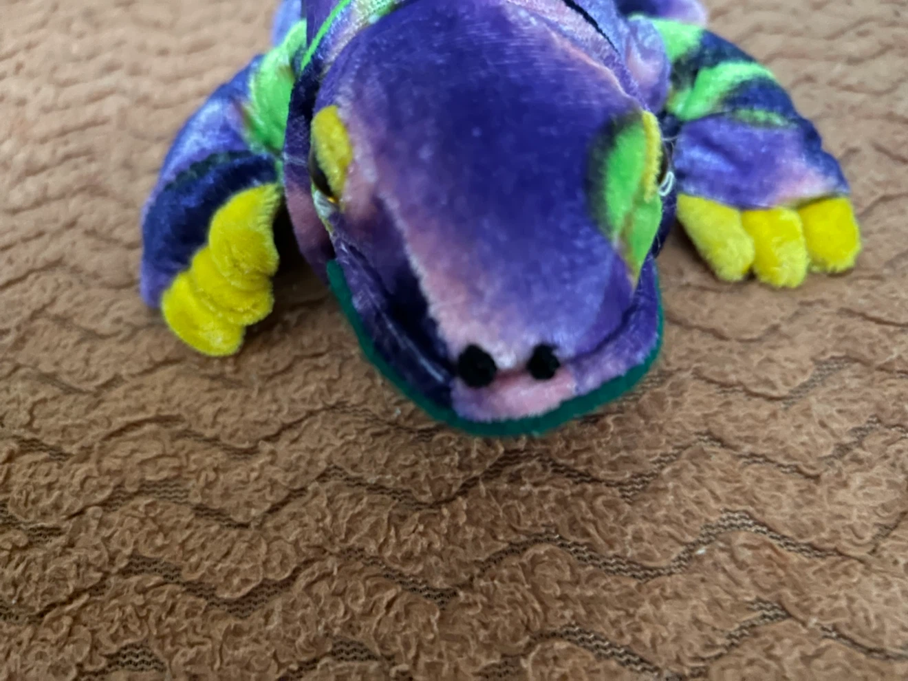 Purple plush Iguana - photo 3