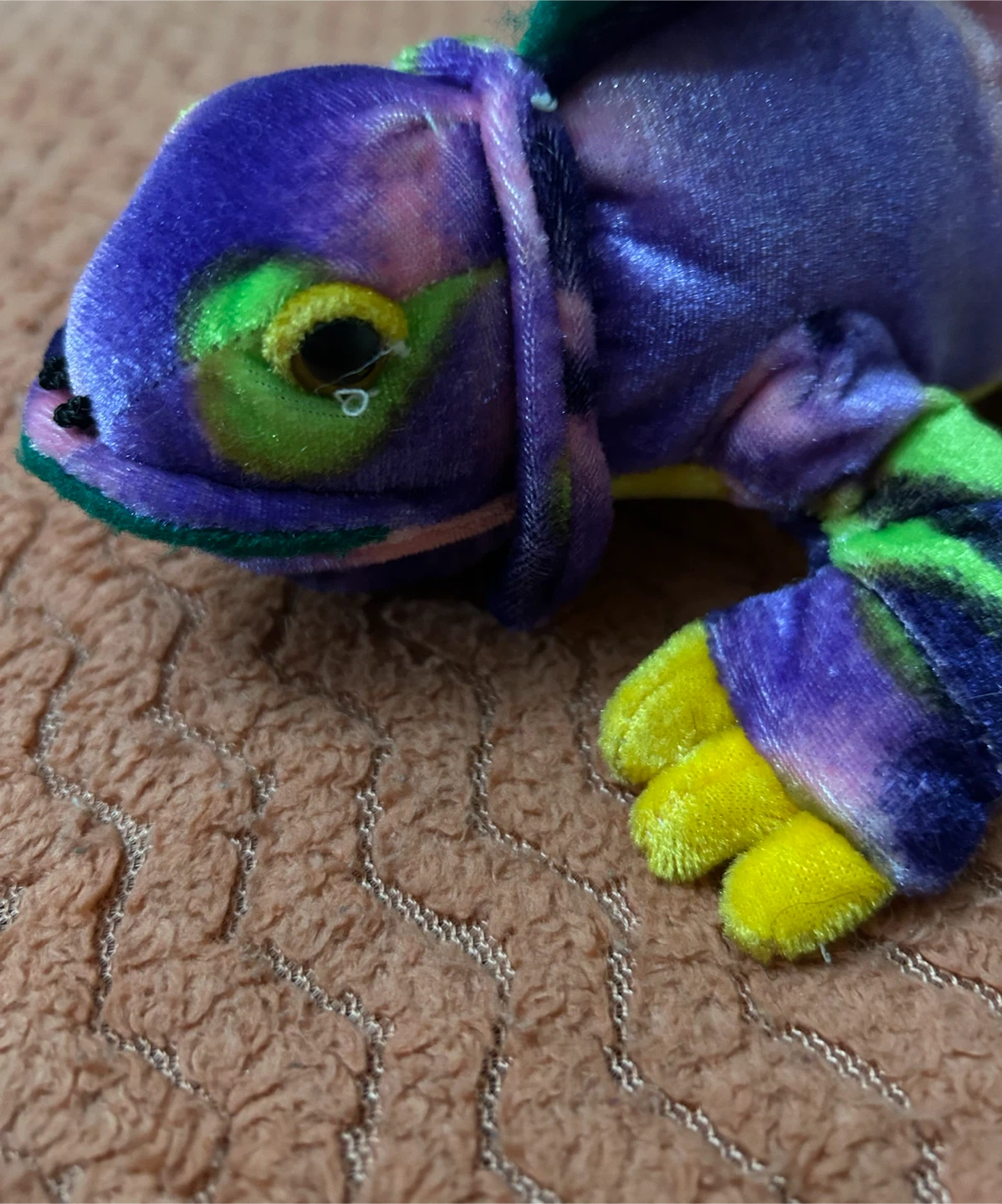 Purple plush Iguana - photo 4