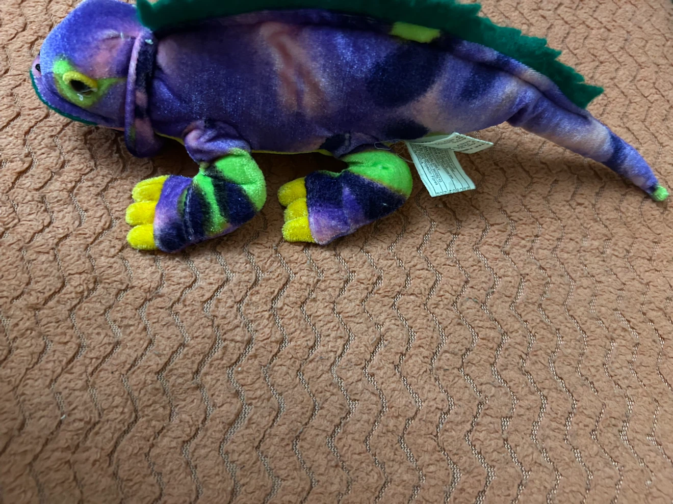 Purple plush Iguana - photo 5