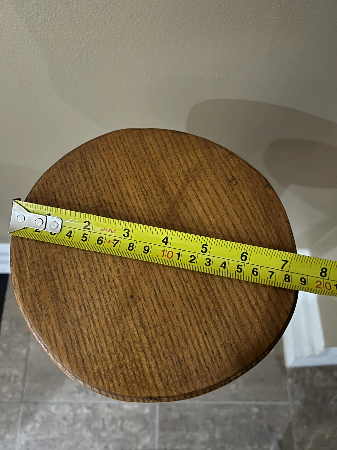 Wooden Pedestal Plant Stand - photo 2