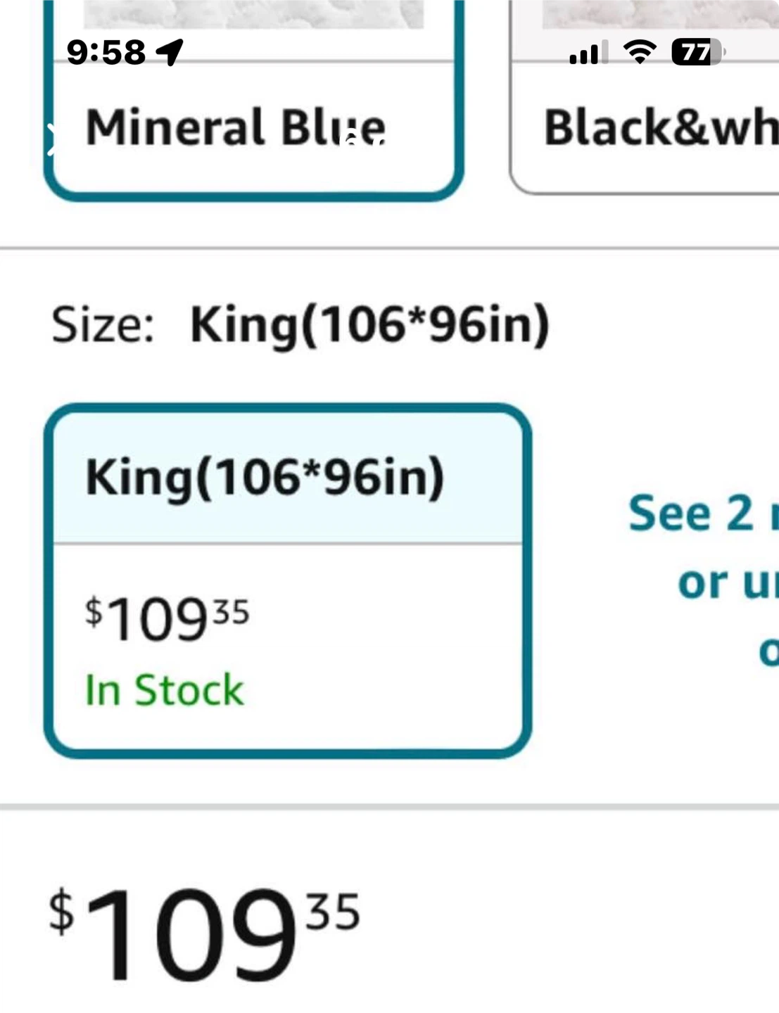 Dinjoy Quilt King Size 106x96in - photo 4