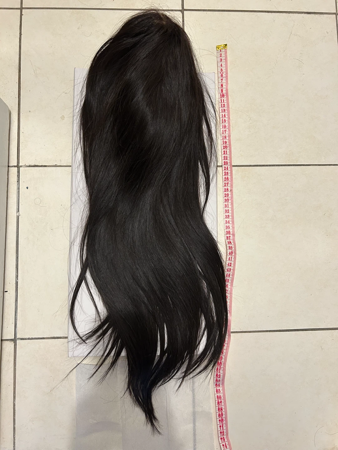 Dark Brown Human Hair Wig - photo 2