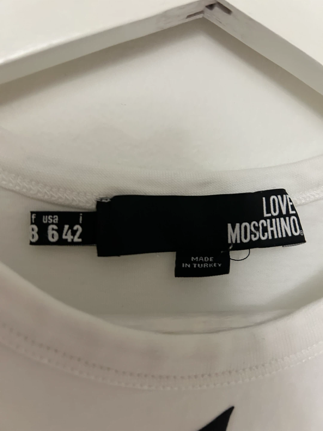 Love Moschino White T-Shirt - photo 3