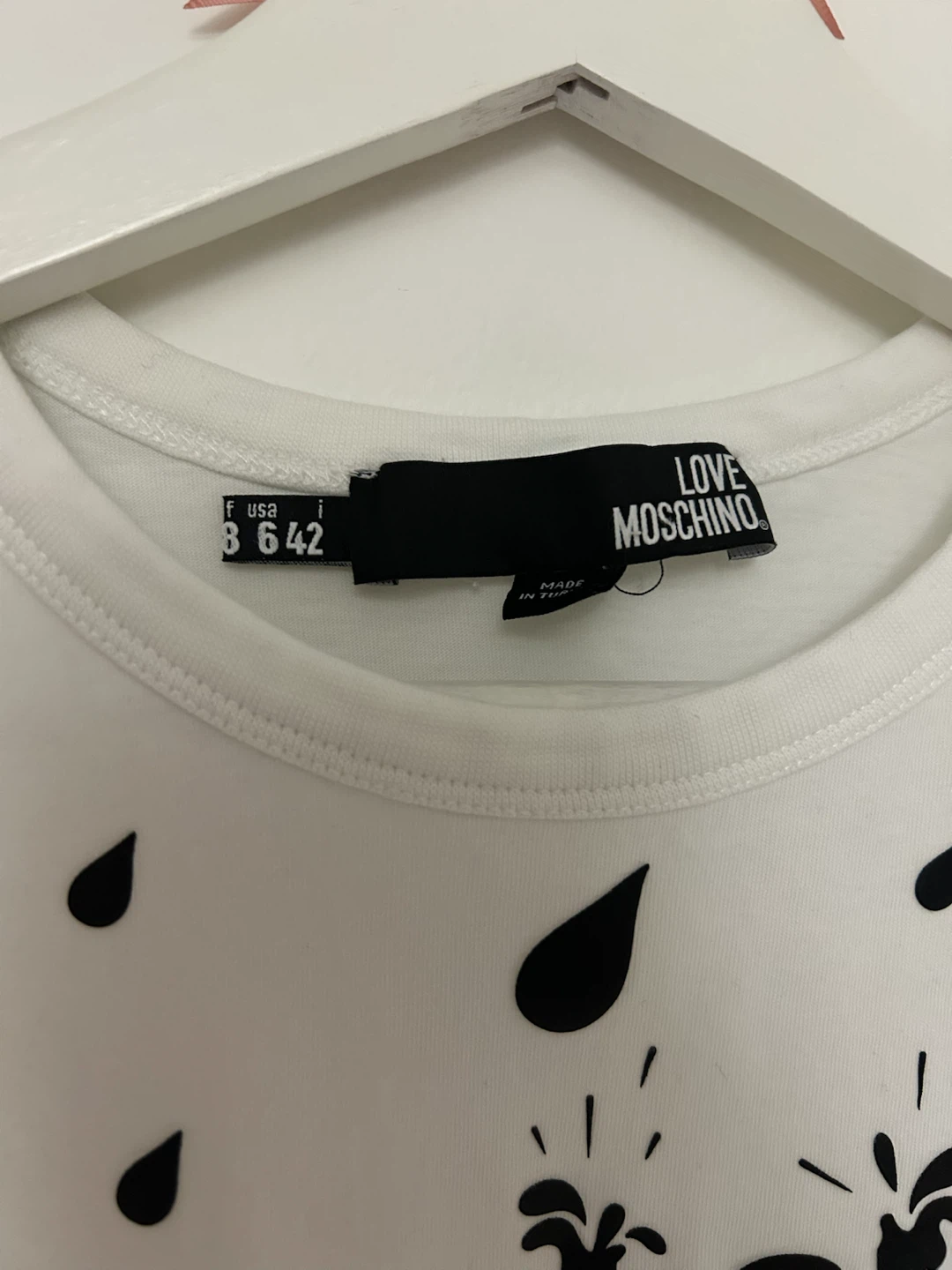 Love Moschino White T-Shirt - photo 4
