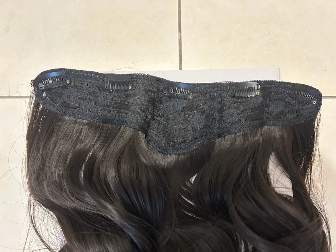 Dark Brown Clip-In Hair Extensions - photo 2
