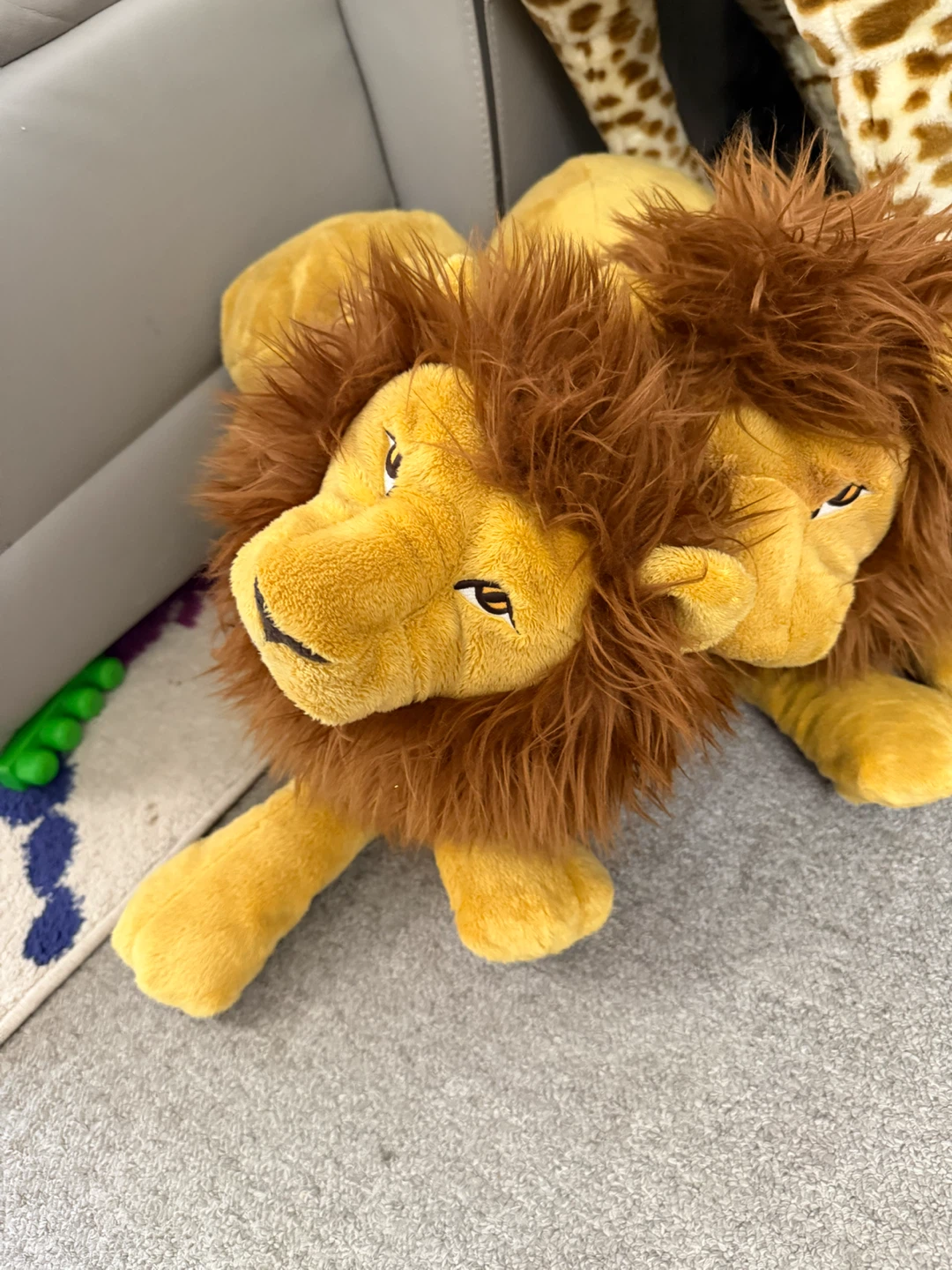 Plush Stuffed Animals - Giraffe, Elephant, Tiger, Lion - photo 2