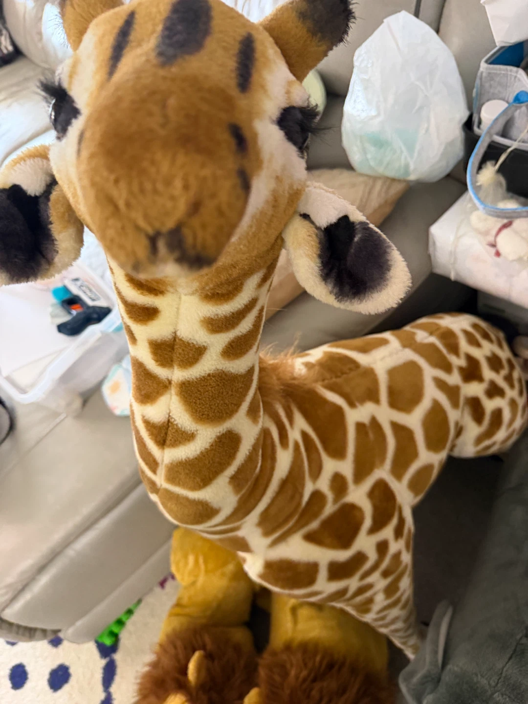 Plush Stuffed Animals - Giraffe, Elephant, Tiger, Lion - photo 3