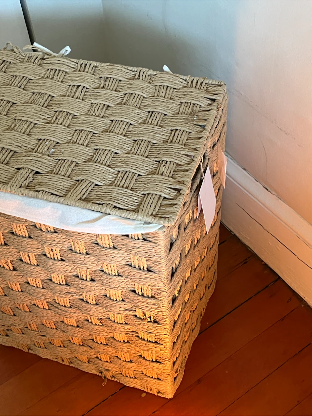 Woven Storage Basket with Lid - photo 3
