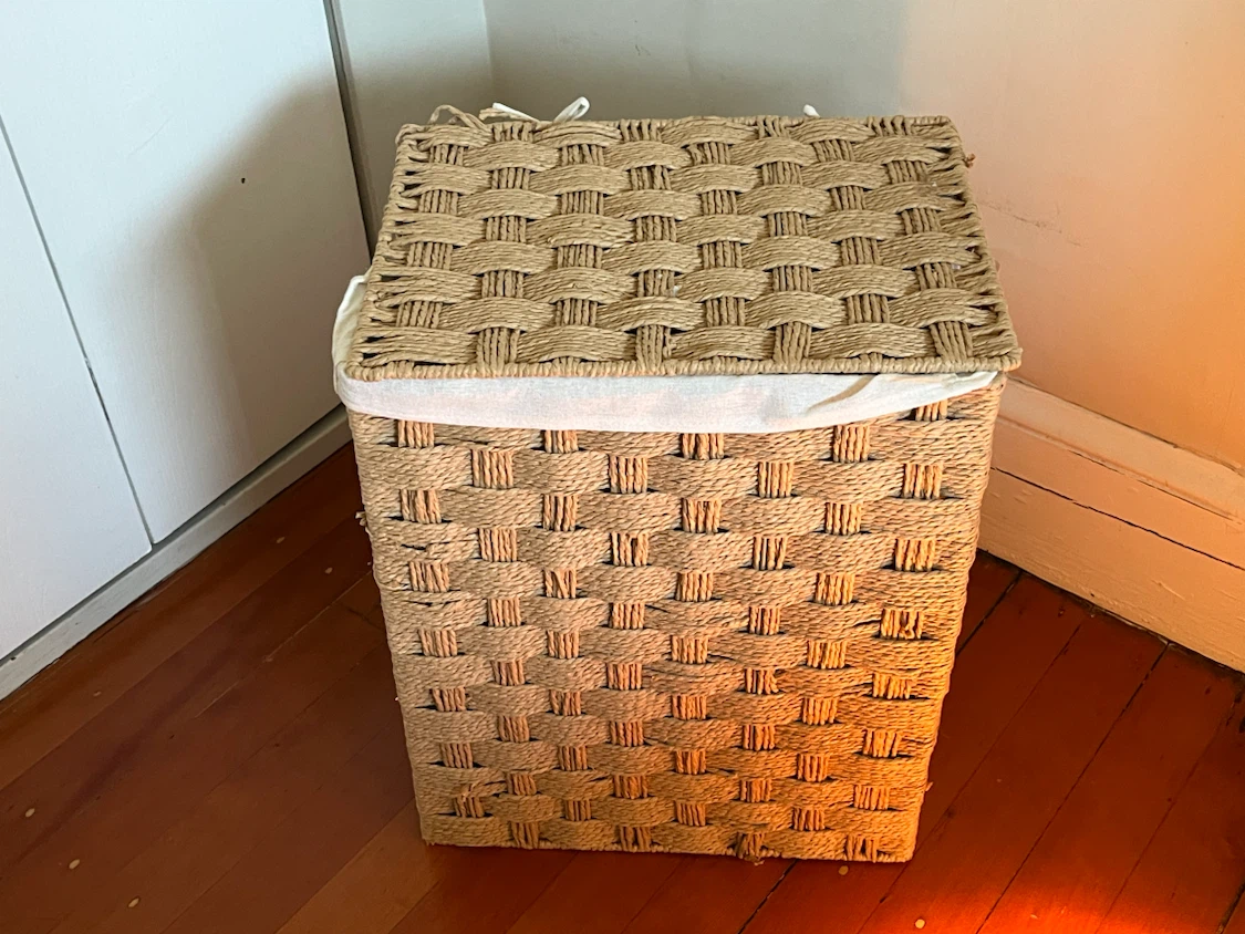 Woven Storage Basket with Lid - photo 4