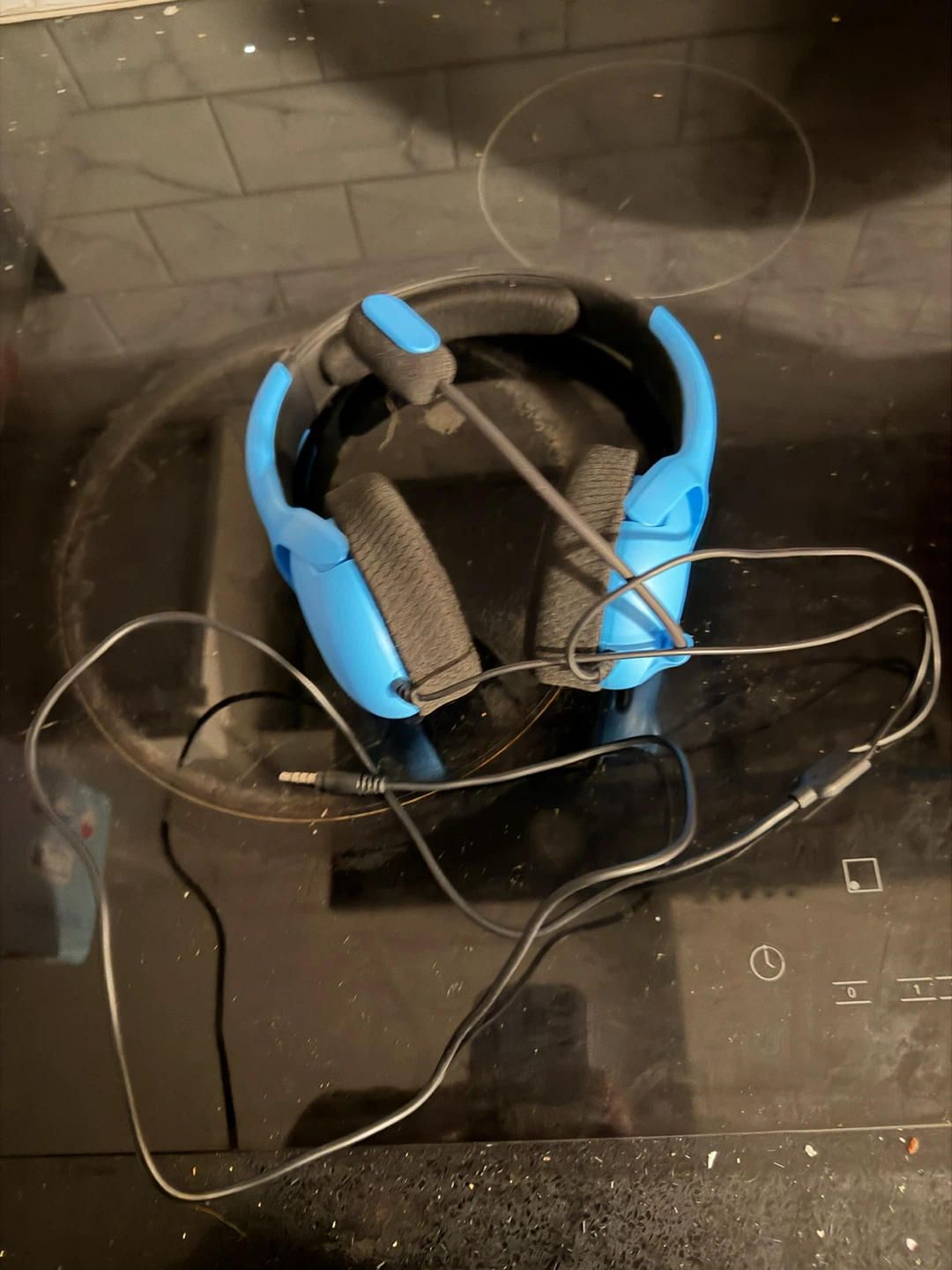 Blue Wired Gaming Headset with Microphone - photo 2
