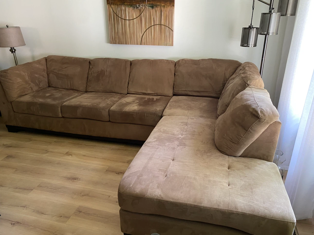 Brown Sectional Sofa