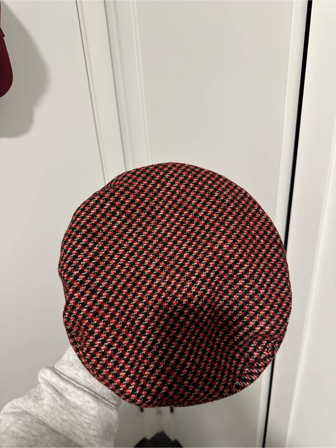 Ganni Houndstooth Beret - photo 2