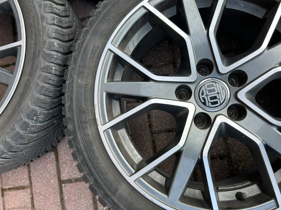 Set of 4 ASW Alloy Wheels with Tires - photo 2