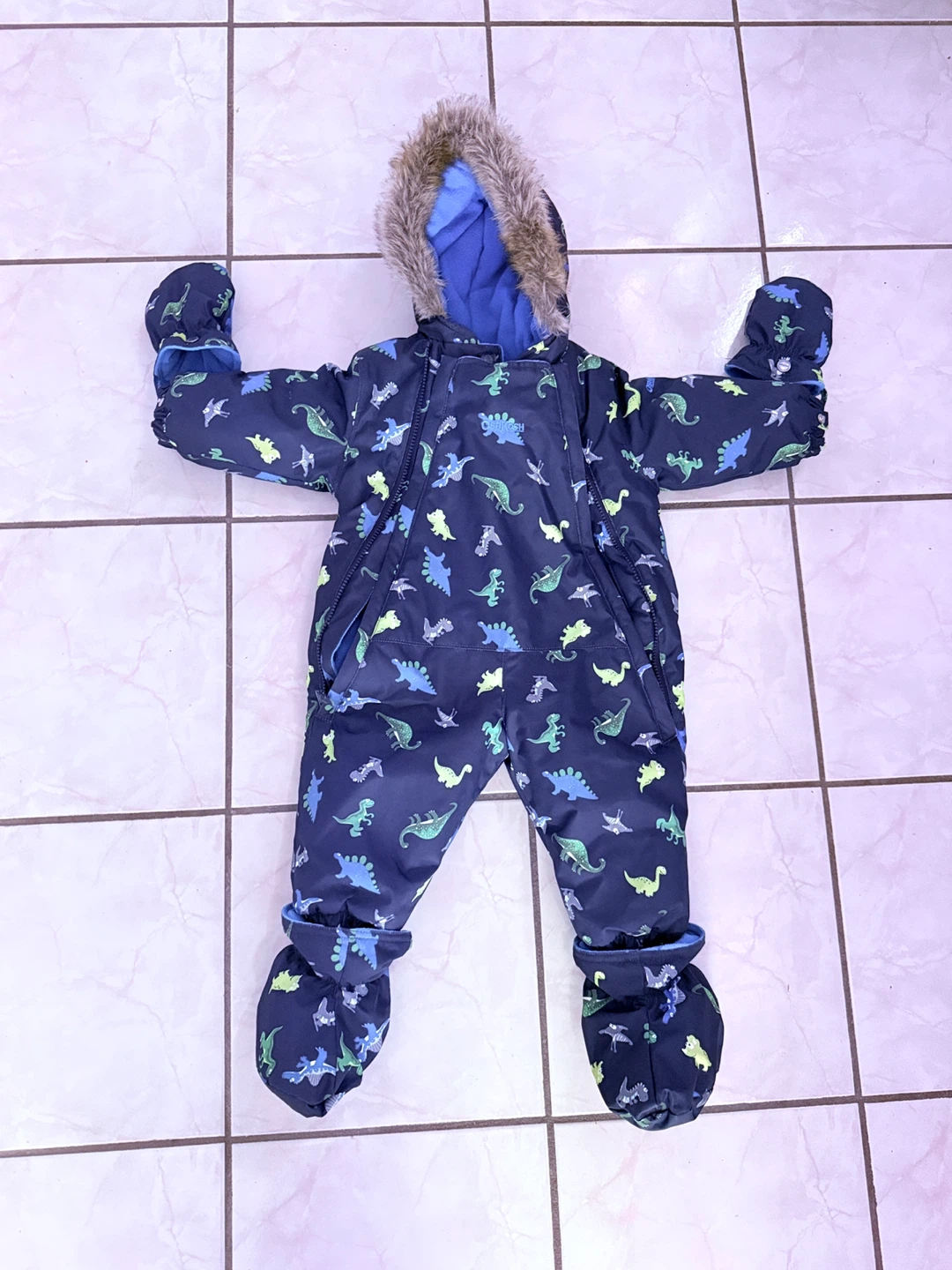 OshKosh B'gosh Dinosaur Snowsuit 12 months